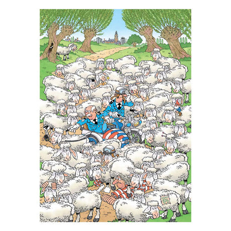 Jumbo Jan van Haasteren Puzzle Experte 7 – gelähmt, 500 Teile.