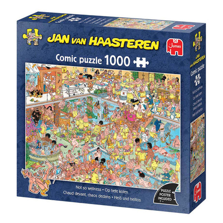 Jan van Haasteren – auf heißen Kohlen – 1000 Teile Puzzle – Puzzle
