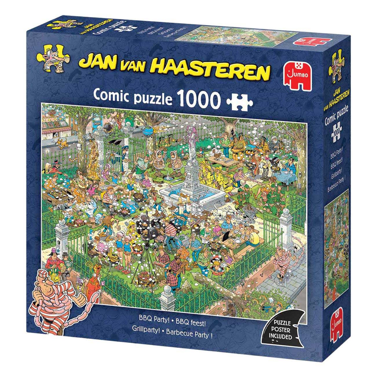 Jan van Haasteren Jumbo-Puzzle JVH Grillparty! 1000 Stück
