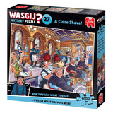 Jumbo Wasgij Mystery 27 Puzzle – Flamme in der Pfanne!, 1000 Teile.