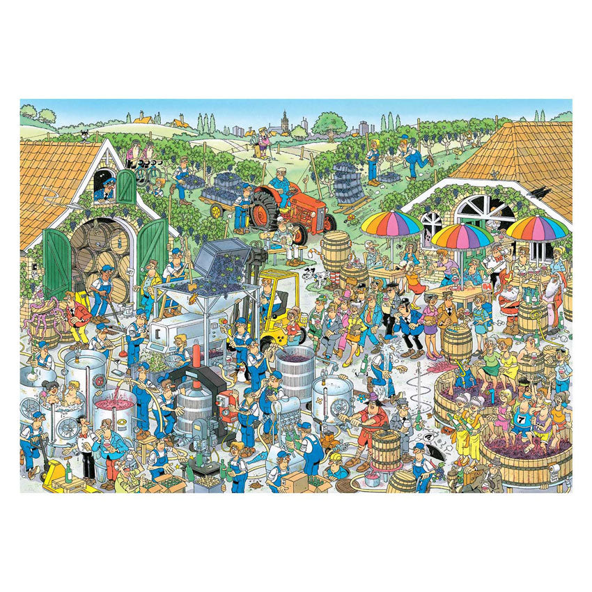 Jumbo Jan van Haasteren Puzzle - Das Weingut, 1000 Teile.