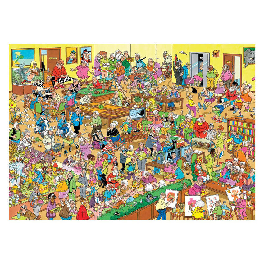 Jan van Haasteren Puzzle - Das Altersheim, 1000 Teile.