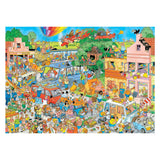 Jumbo jvh Puzzle Musikladen 2x1000 Teile.