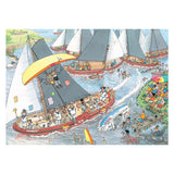 Jumbo jan van haasteren legpuzzel - de kaasmarkt skutsjesilen - 2x1000st.