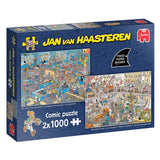 Jan van Haasteren Puzzle – Der Baumarkt und die Renovierung, 2x1000 Teile.