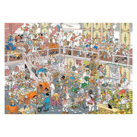 Jumbo Jan van Haasteren Puzzle – Der Baumarkt und die Renovierung, 2x1000 Teile.