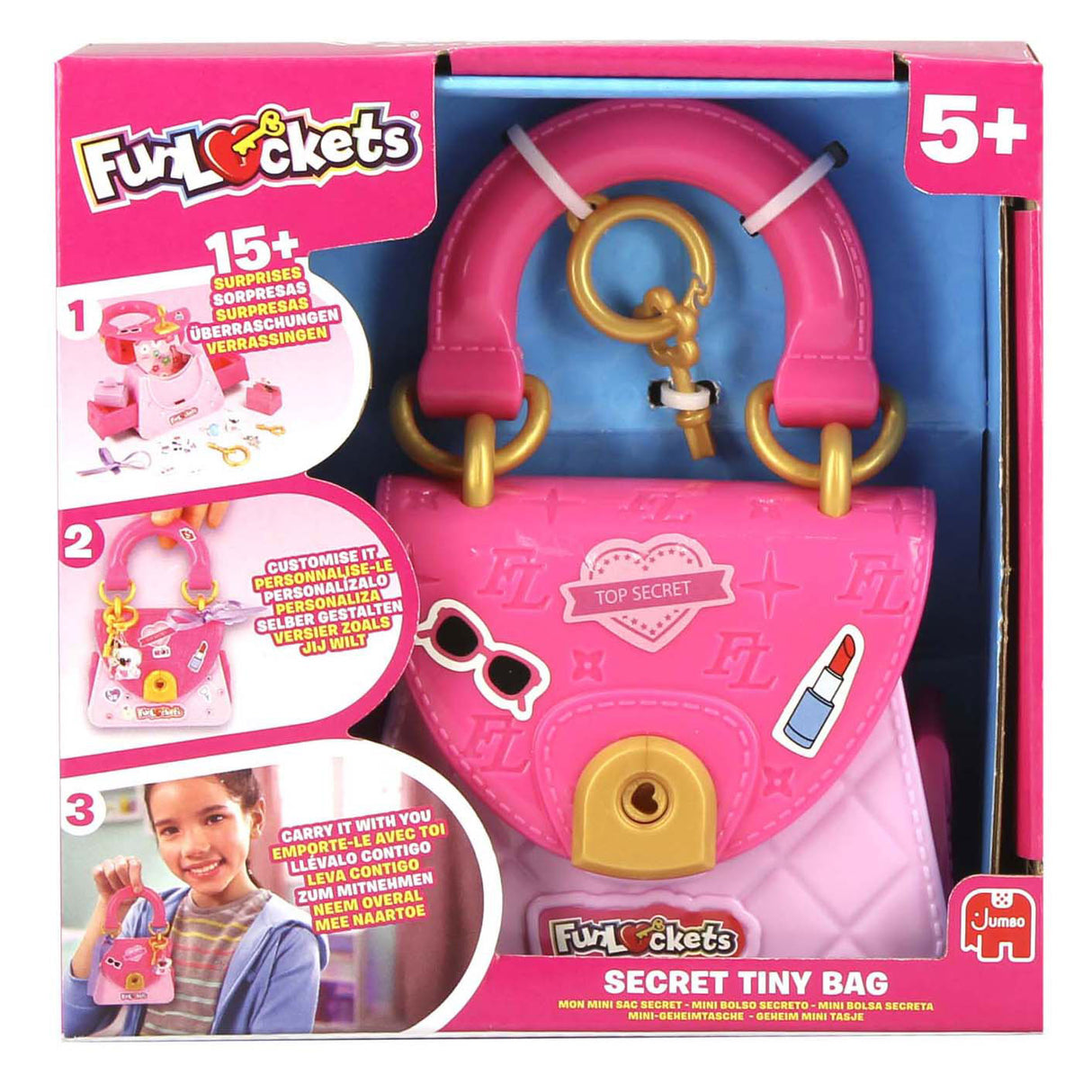 Jumbo Funlockets geheime Minitasche