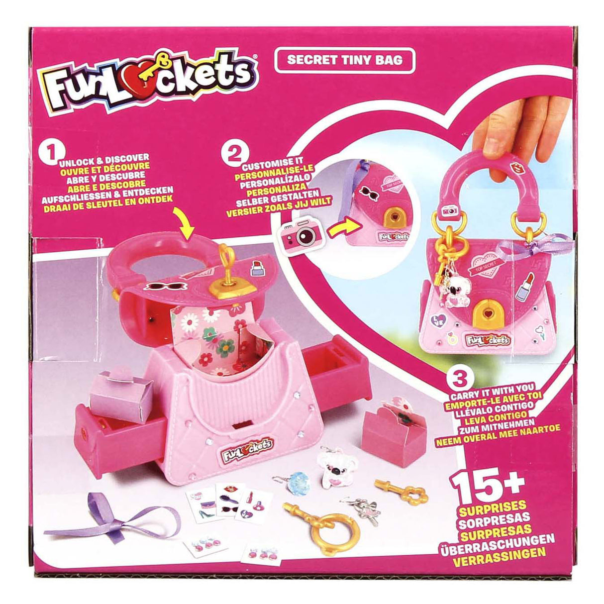 Jumbo Funlockets geheime Minitasche