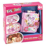 Funlockets Jumbo – geheimes Mini-Tagebuch – Tagebuch für Mädchen ab 6 Jahren – mit mehr als 15 Überraschungen