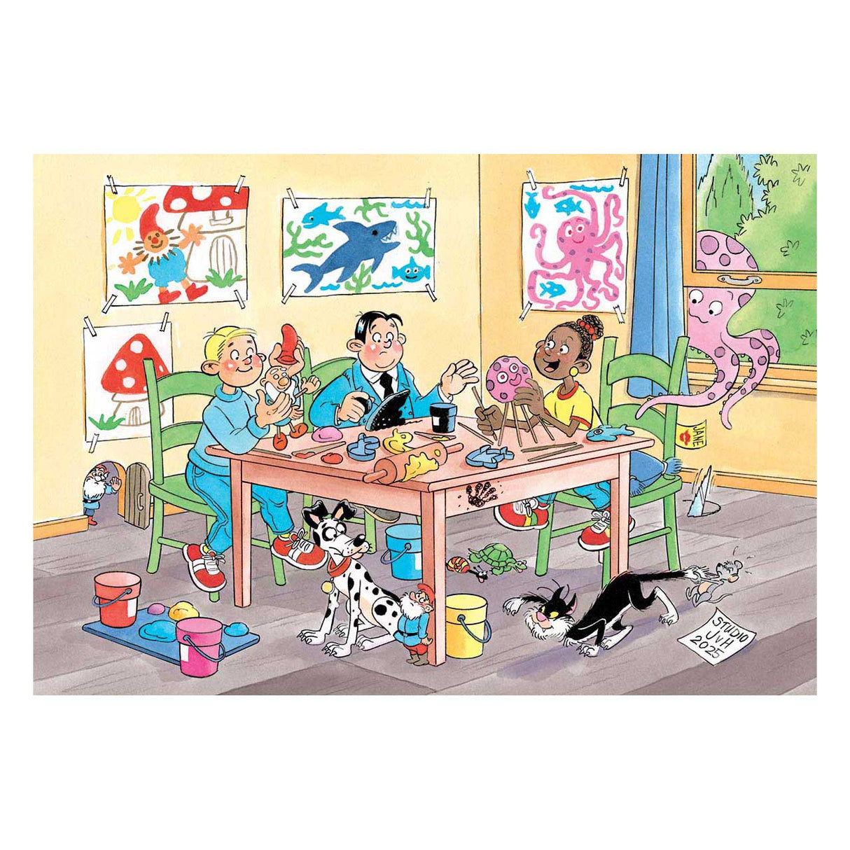 Jumbo jvh Puzzle 20 kreativ mit Ton 150 Teile