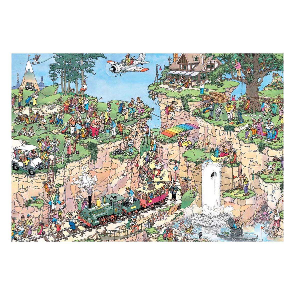 Puzzle Jan van Haasteren der Golfplatz (5000)