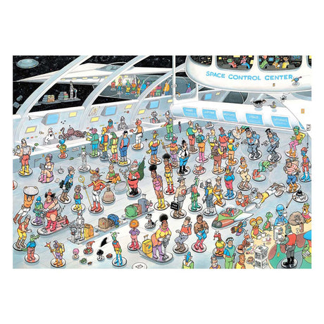 Jan van Haasteren Puzzle – Gib uns Platz wie im Film – 2x1000 Teile.