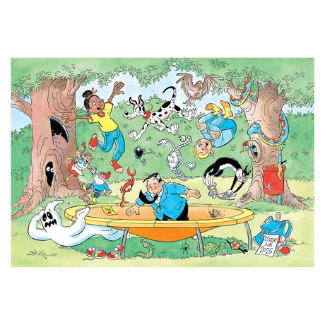 Jumbo puzzel 150 st. jvh junior trampoline springen