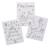 Boltze Home Fensteraufkleber Hirsch Weihnachtsbaum Spruch