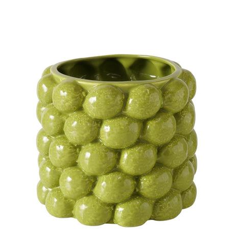 Boltze Home Blumentopf Limette Durchmesser 16x14cm