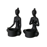 Boltze Home Teelichthalter Yoga