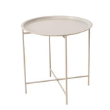 Boltze Home Tabletttisch Metall Beige