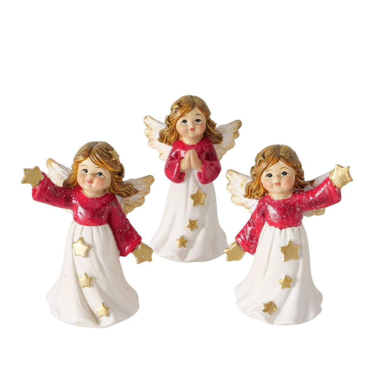 Boltze home figure angel 4.3x3.5x7cm