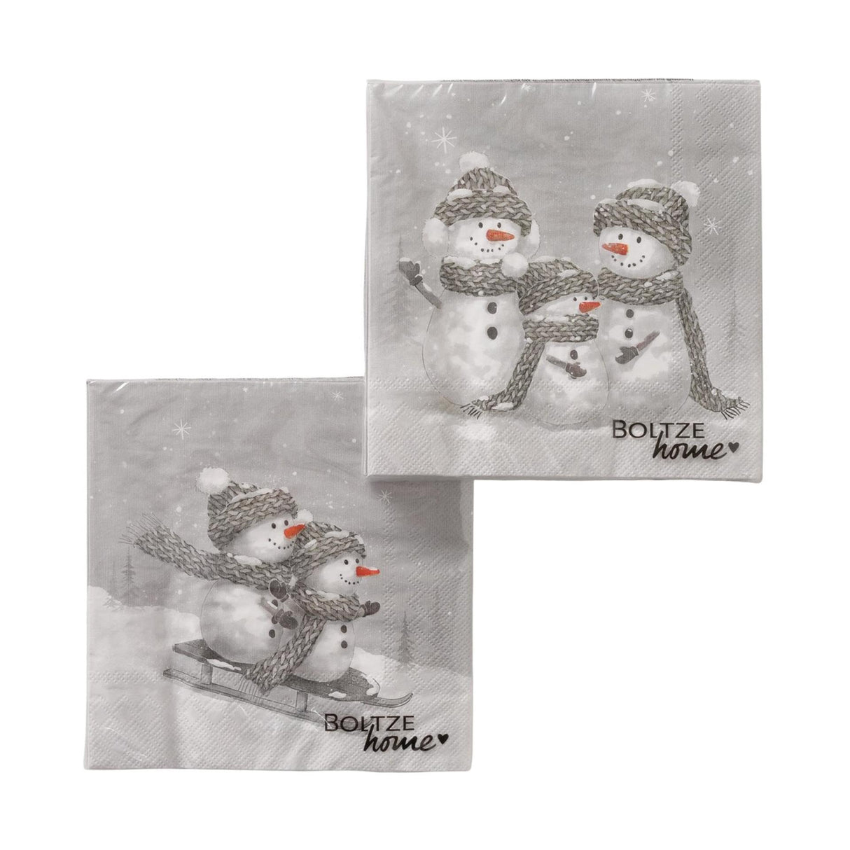 Boltze Home Servietten Frosty 20er Pack