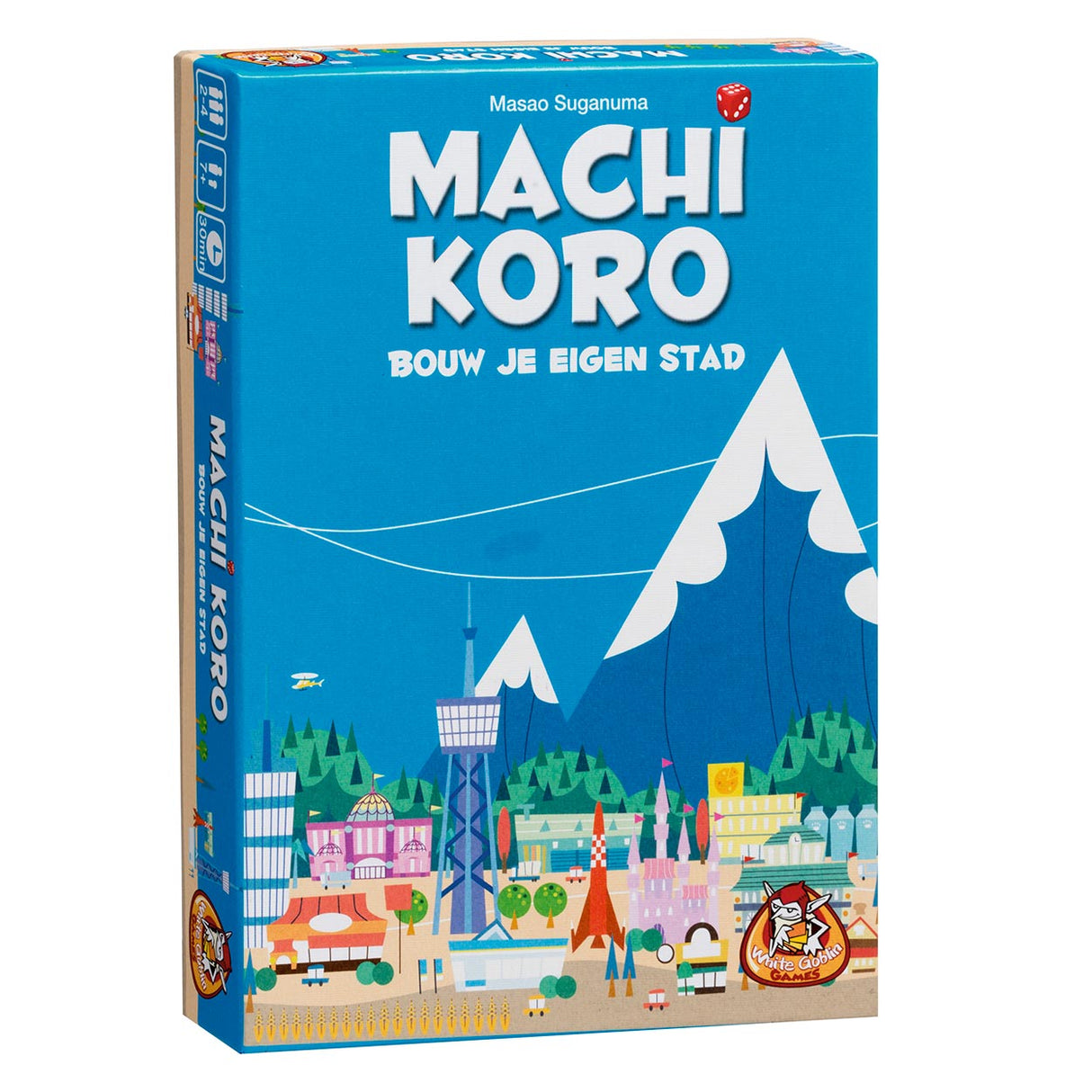 Jeux de gobelin blancs machi koro gip de dés