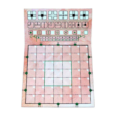 Weiße Koboldspiele – Eisenbahntinte (flammenrote Version) – Würfelspiel – 1 bis 6 Spieler – Rollenschreiben – Puzzlespiel – für die ganze Familie