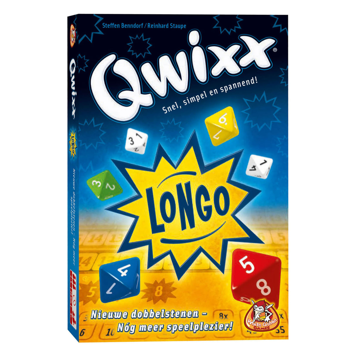 Wäiss GoBlin Games Qwixx Longo Wicers Spill