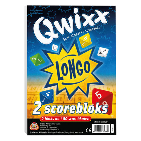 White Goblin Games Qwixx Longo-Blöcke (Extra-Score-Blöcke)
