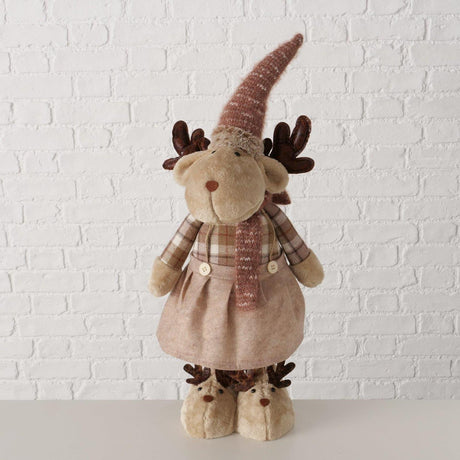 Boltze Startseite Figur Hirsch 27x30x110cm