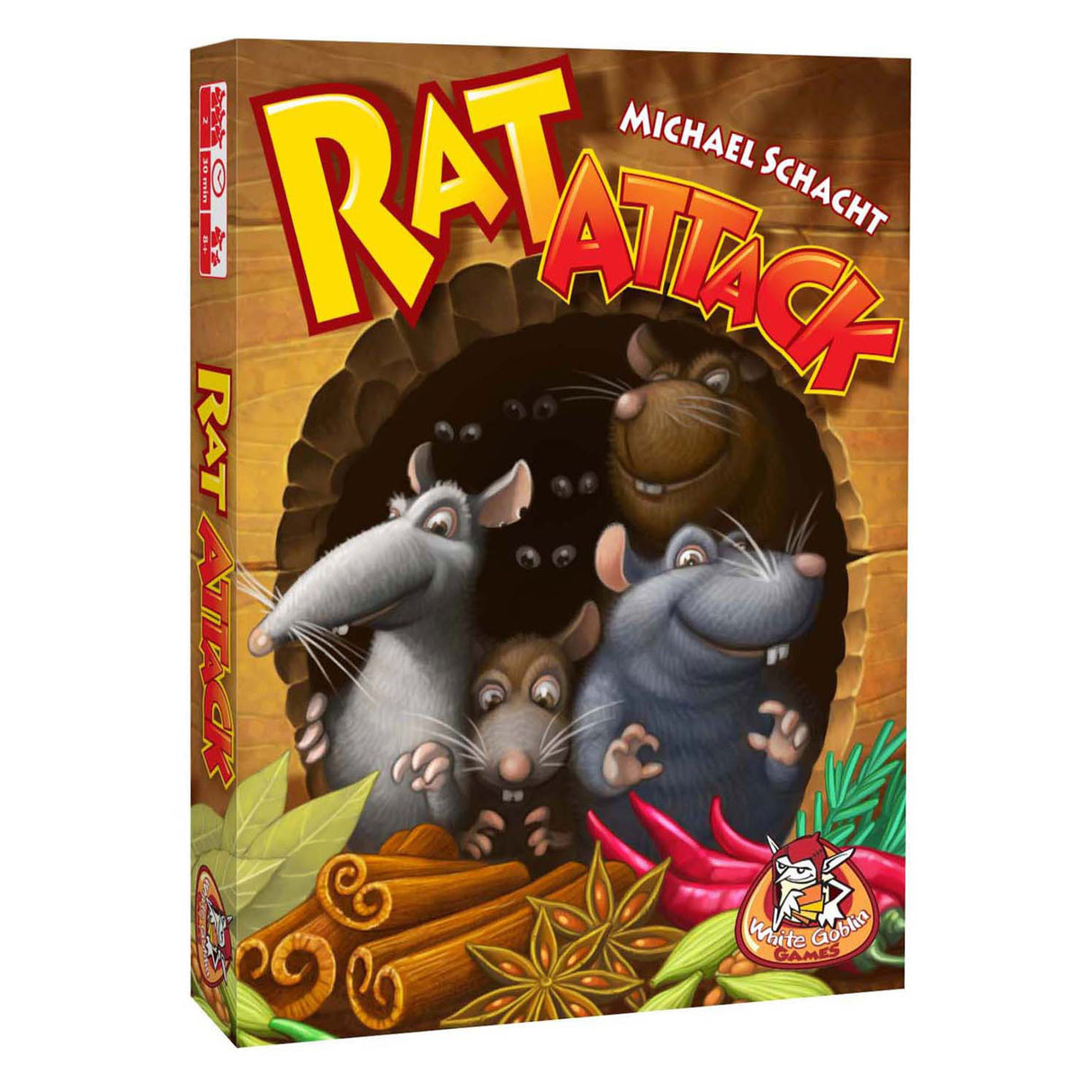White Goblin Games Rattenangriff – Brettspiel