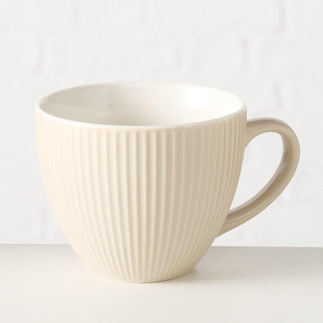 Boltze Home Becher beige 420ml ø10,7cm