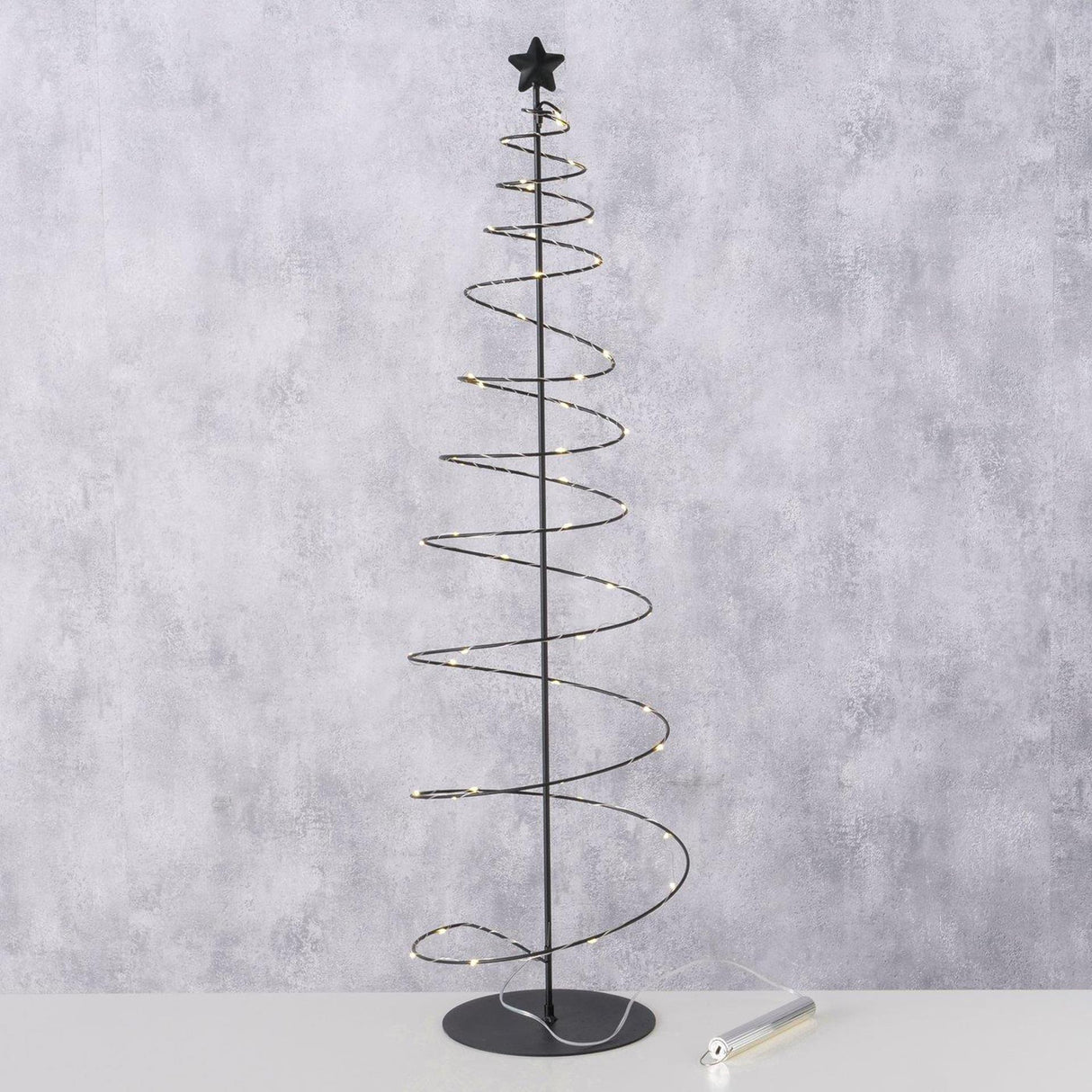 Boltze Home Weihnachtsbaum Metall ø22xh81cm