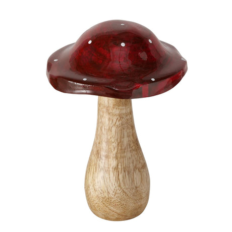 Boltze Home Pilz Pilo Mangoholz 10x10x14,5cm