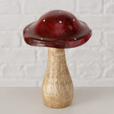 Boltze Home Pilz Pilo Mangoholz 10x10x14,5cm