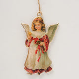 Boltze home Weihnachtsanhänger Engel 8x11cm