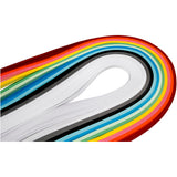 Creativ Company Quilling-Streifen, L: 78 cm, B: 5 mm, 120 g, verschiedene Farben, 12x100 Stück 1 Box