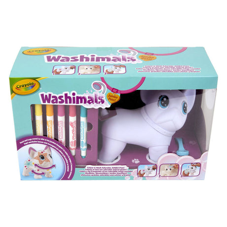 Crayola – Washimals – Hobby-Paket – Jumbo-Haustiere-Set, großer Wilbur für Kinder