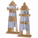 Boltze Home Deco Leuchtturm 12x5x31cm