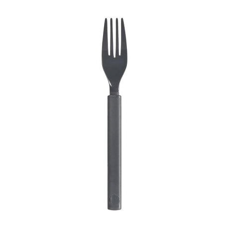 Duni Kunststoffgabel Granit, wiederverwendbar, 18 cm, Schachtel mit 6 Stück
