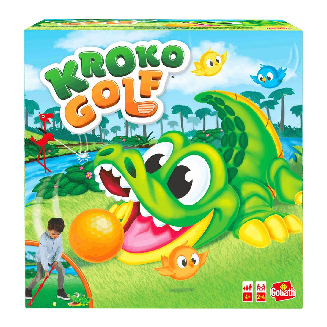 Goliath-Krokodil-Golf-Juniorspiel