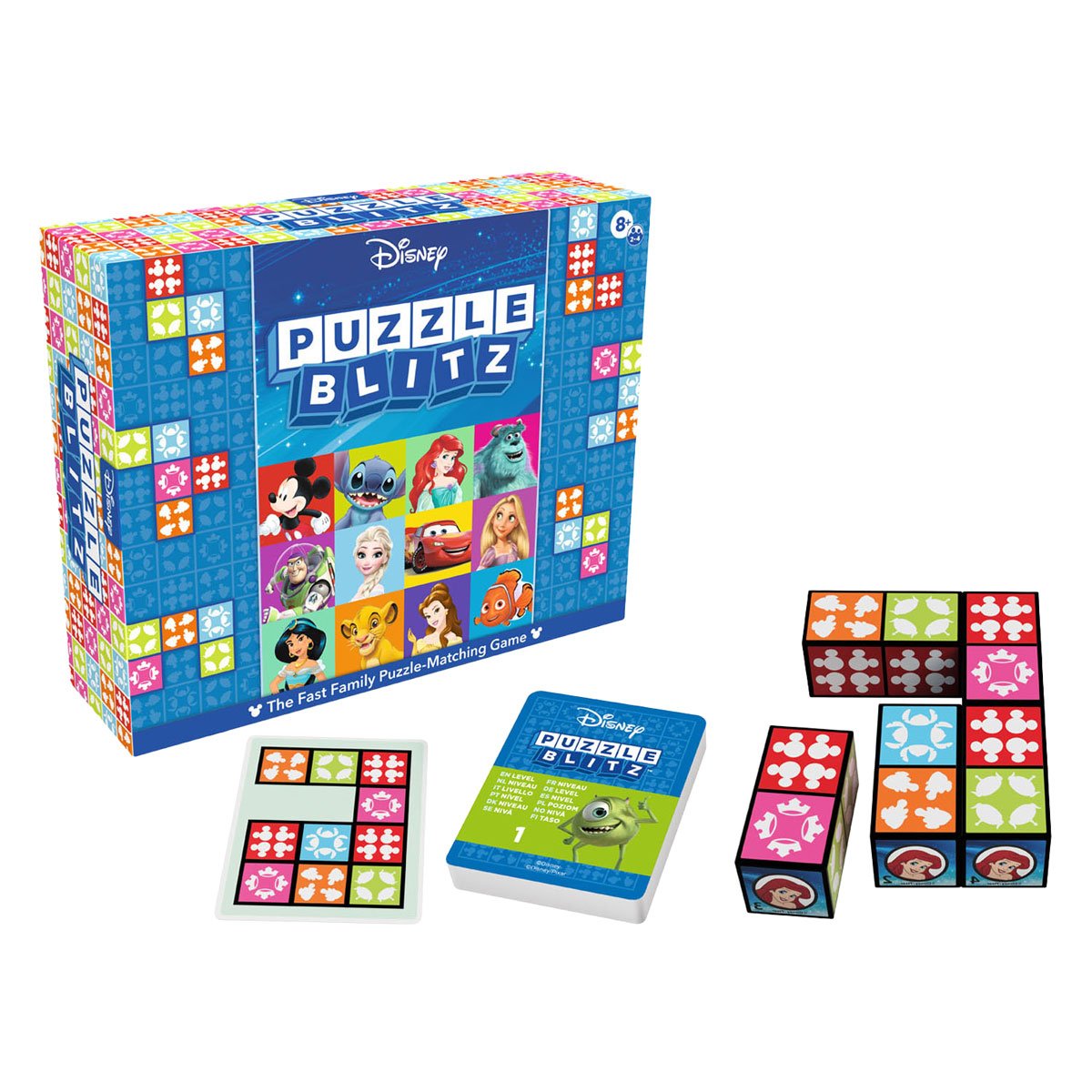 Goliath puzzle blitz disney - breinbreker - puzzel - wie lost als eerste de puzzel op?