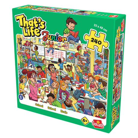 Goliath games goliath that's life junior school legpuzzel - 240st.