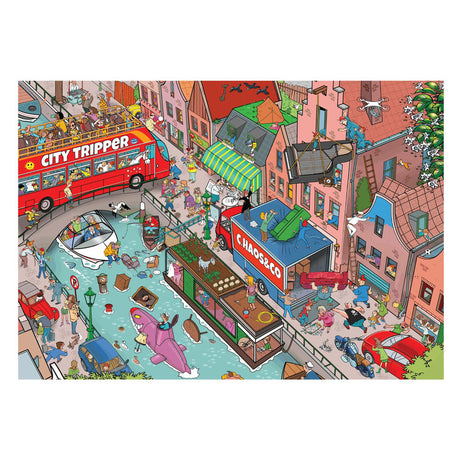 Goliath games goliath that's life city edition: amsterdam legpuzzel - 1000st.