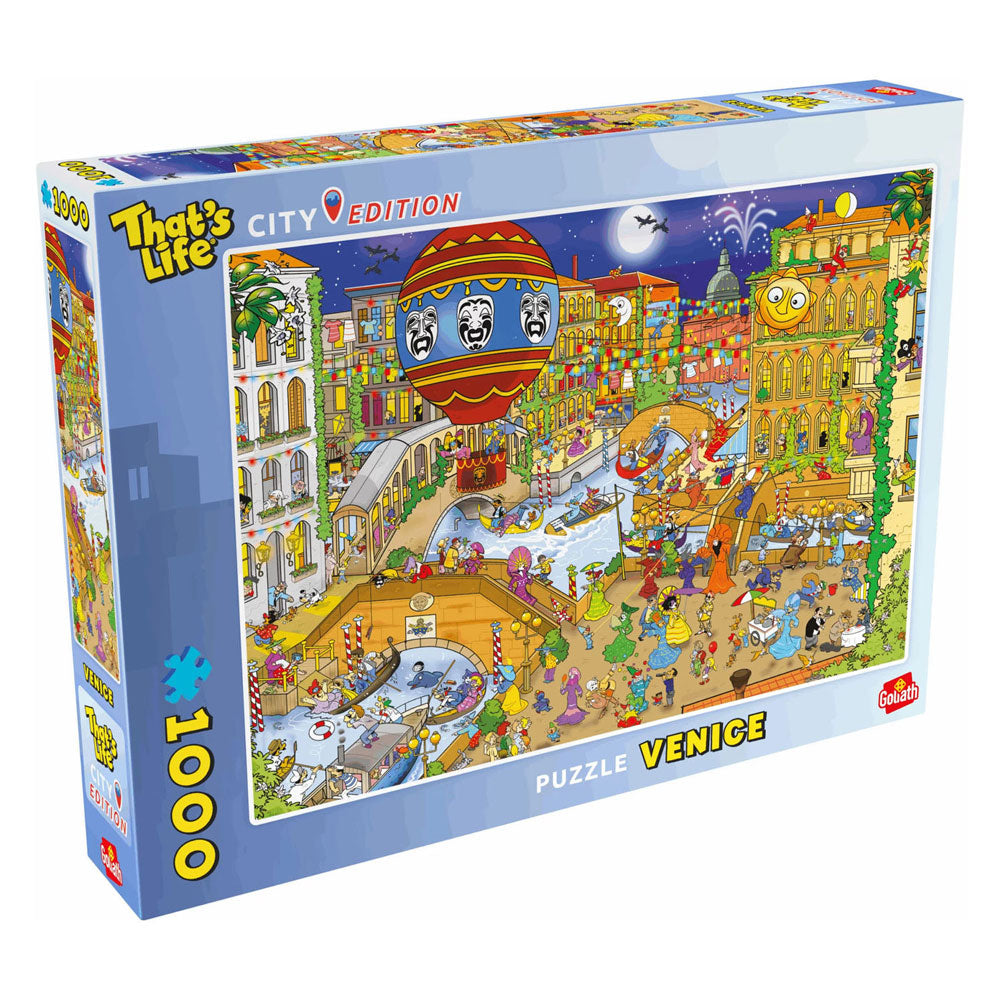 Goliath that's life city edition: venice legpuzzel - 1000st.