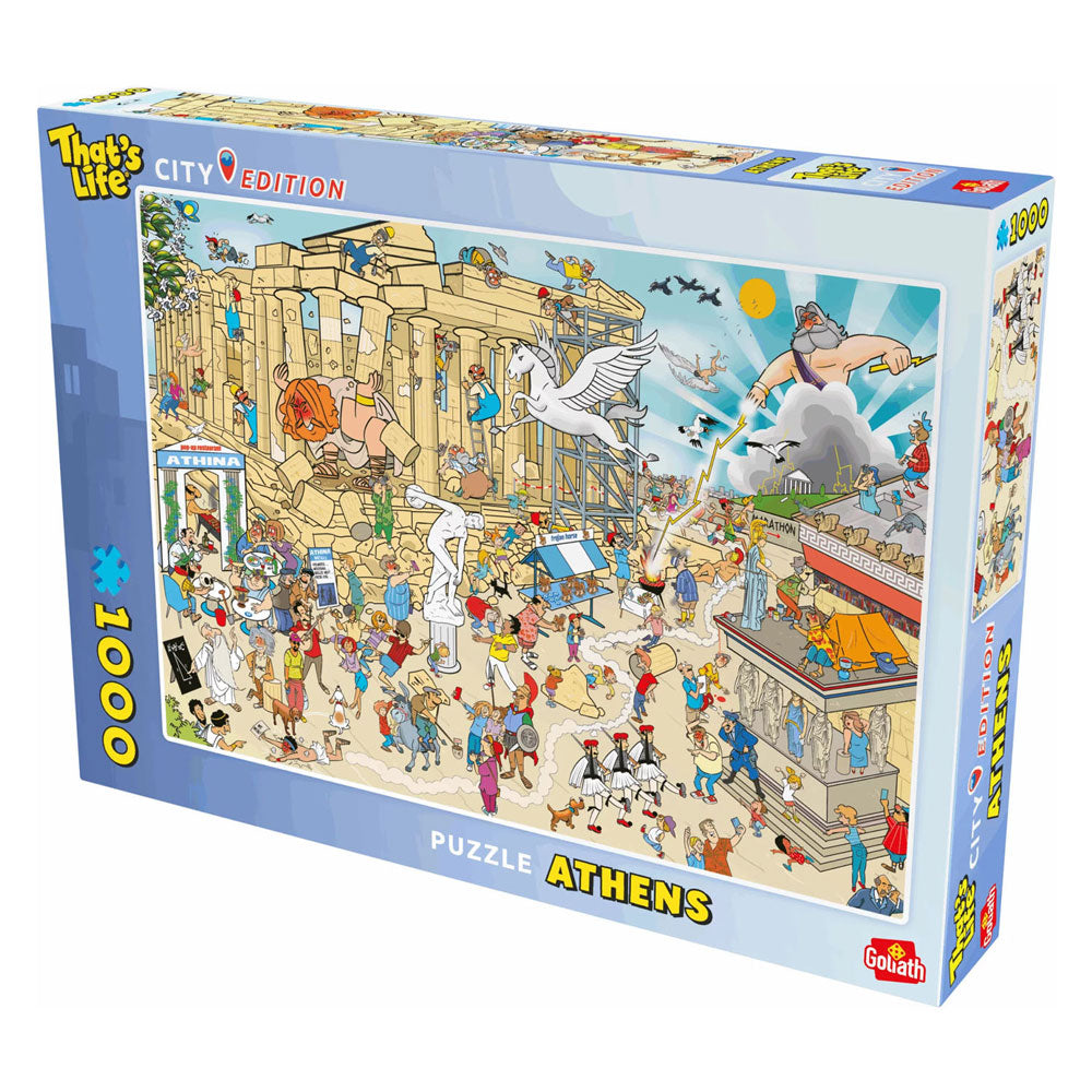 Goliath that's life city edition: athens legpuzzel - 1000st.