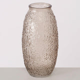 Boltze home vaas h20cm glas beige