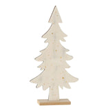 Boltze home decoratieve boom ylva h40cm moeraspijnboom crã¨mewit