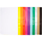 Creativ Company Glanzpapier, Blatt 32x48 cm, 80 gr, verschiedene Farben, 11x25 Blatt 1 Karton