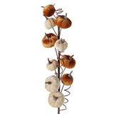 Boltze home decoratietak samtling h80cm polystyreen polyester beigeoranje
