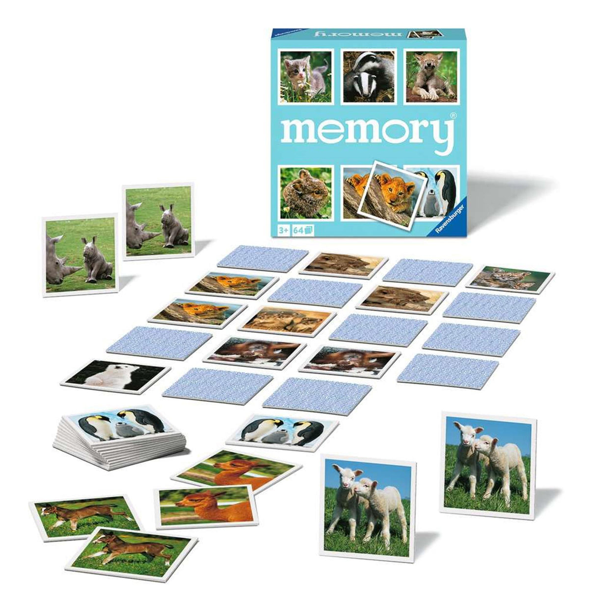 Ravensburger Memory Jungtiere