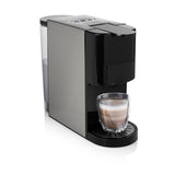 Princess 249451 Multikapsel-Kaffeemaschine 5-in-1-Kapselmaschine (Silber, Dolce Gusto | E.S.E. | Nespresso | Lavazza a Modo Mio | gemahlener Kaffee)